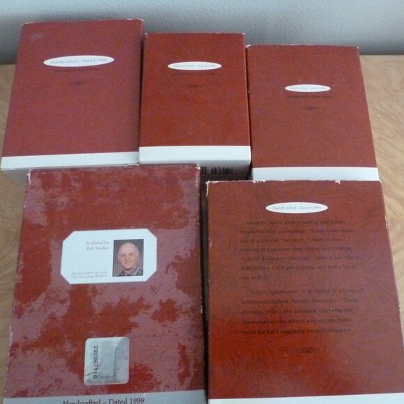 Hallmark Keepsake Lot of 7 Ornaments & Department 56 Christmas Figurine 1 - Picture 4 of 5